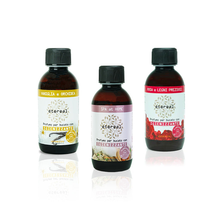 Kit Coccole - Profumi per bucato con igienizzante