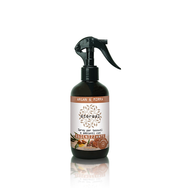 Argan e Mirra - Spray per tessuti e ambienti profumato con igienizzante - 250 ml