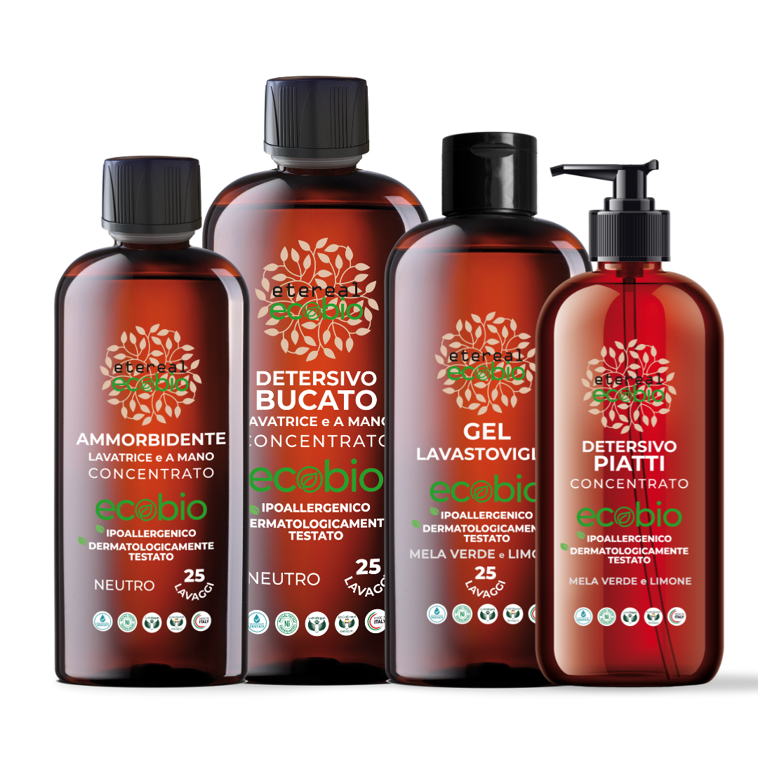 Starter Kit Detergenti Etereal Casa e Bucato
