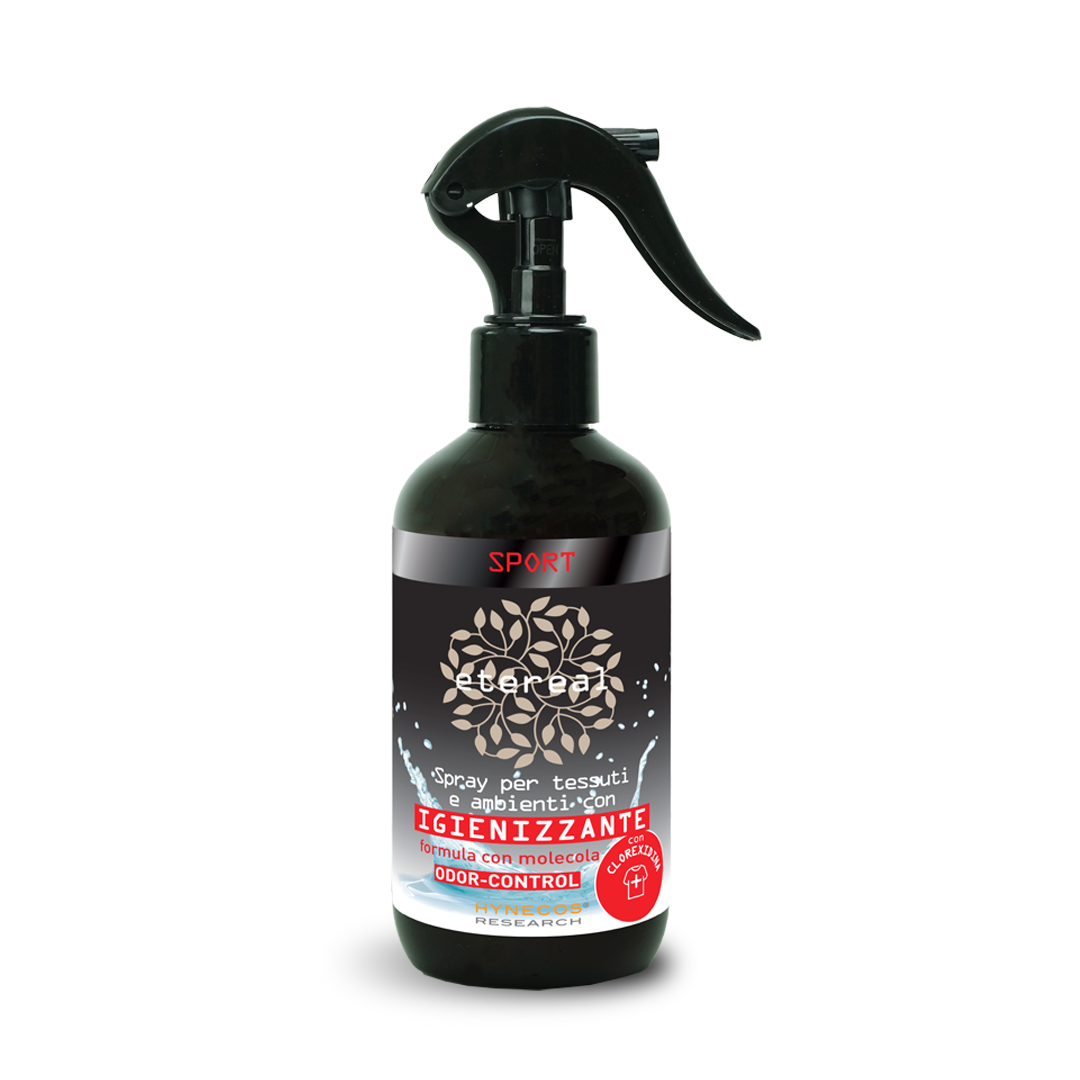 Sport Spray per tessuti e ambienti profumato con igienizzante - 250 ml