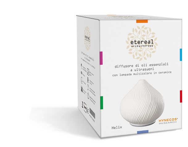 Lampada diffusore di oli essenziali Helix