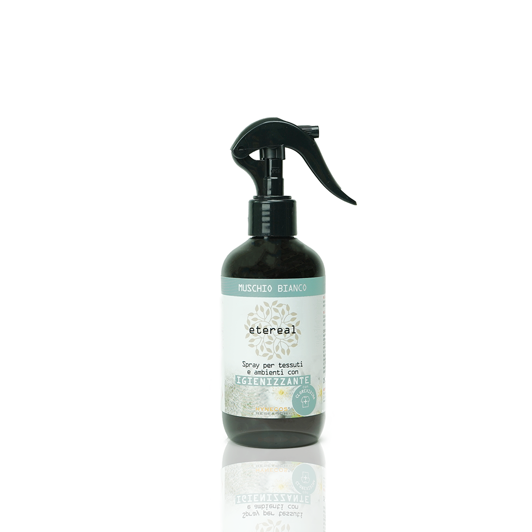 Muschio Bianco - Spray per tessuti e ambienti profumato con igienizzante - 250 ml