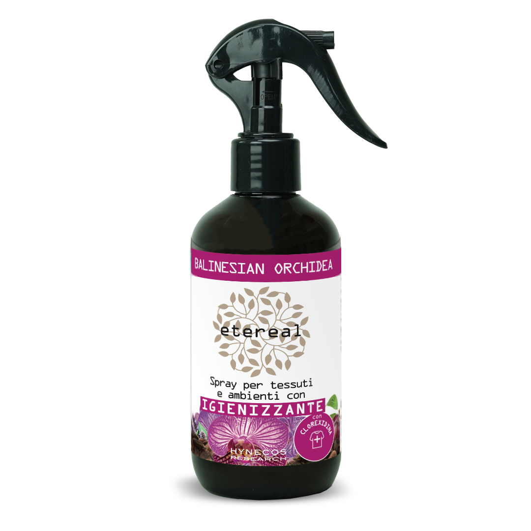 Balinesian Orchidea Spray per tessuti e ambienti profumato con igienizzante - 250 ml